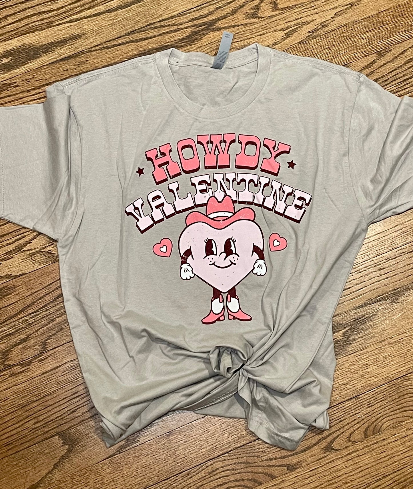 Heart Howdy Valentine Top