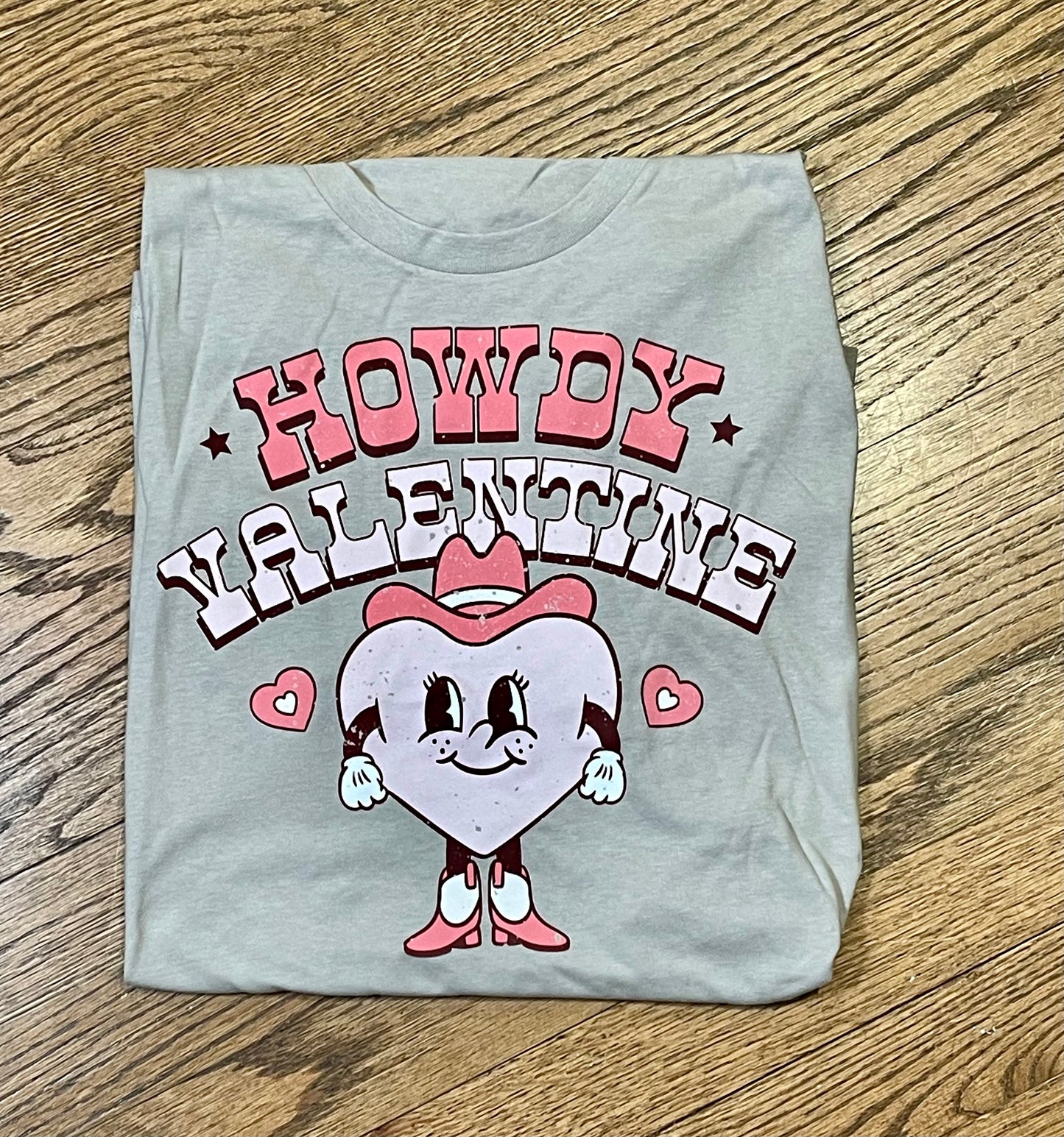 Heart Howdy Valentine Top