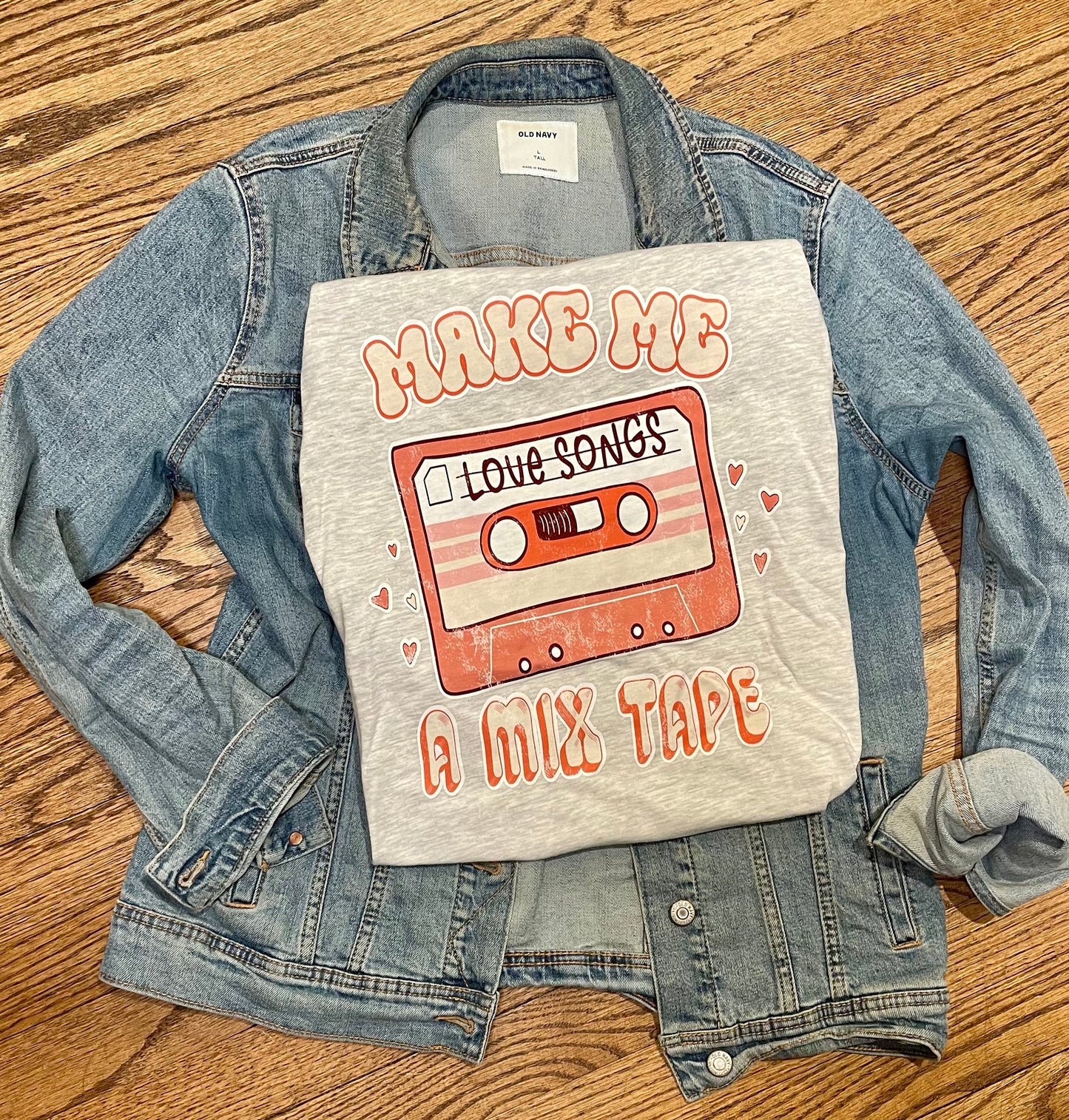 Mix Tape Valentine Top